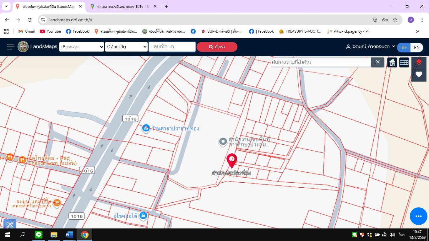 ขายที่ดิน ตำบลแม่จัน อำเภอแม่จัน จังหวัดเชียงราย พื้นที่ 3-2-75.5 ไร่ 4