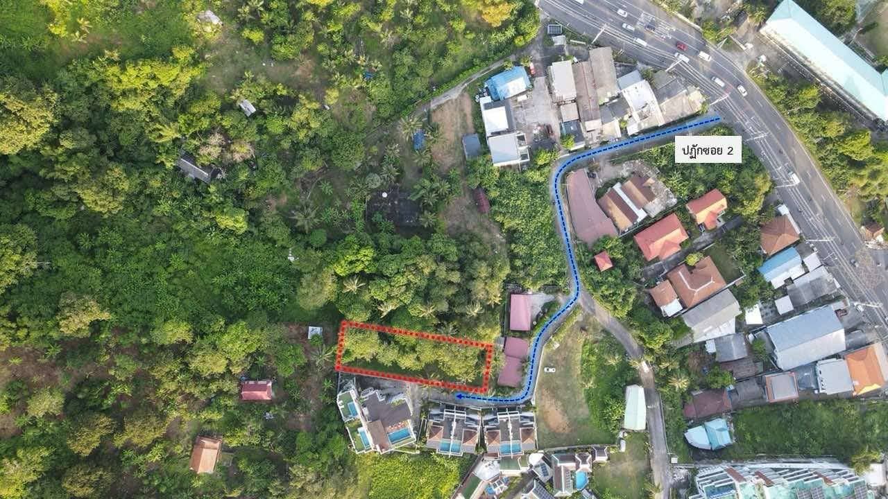 For sale!! 230 sq.wah land with beautiful sea views in a prime location, Mueang Phuket near Karon Beach 5
