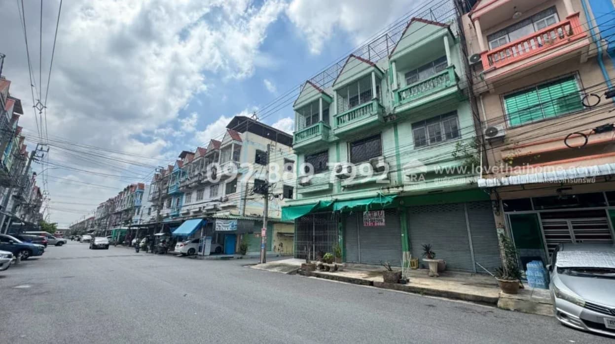 ขายตึกแถว3ห้องติด ใกล้ถนนกาญนาภิเษก 50 เมตร ใกล้ เซ็นทรัลเวสเกต และ MRTคลองบางไผ่ 4