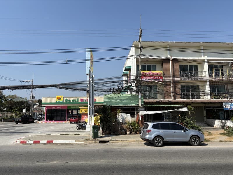 อาคารพาณิชย์ห้องริม 49 ตร.ว. หน้ากว้าง 6.5 ม. ติด CJ More ถนนสุขุมวิท กม.5 สัตหีบ เยื้องสนามกีฬากองทัพเรือ 5