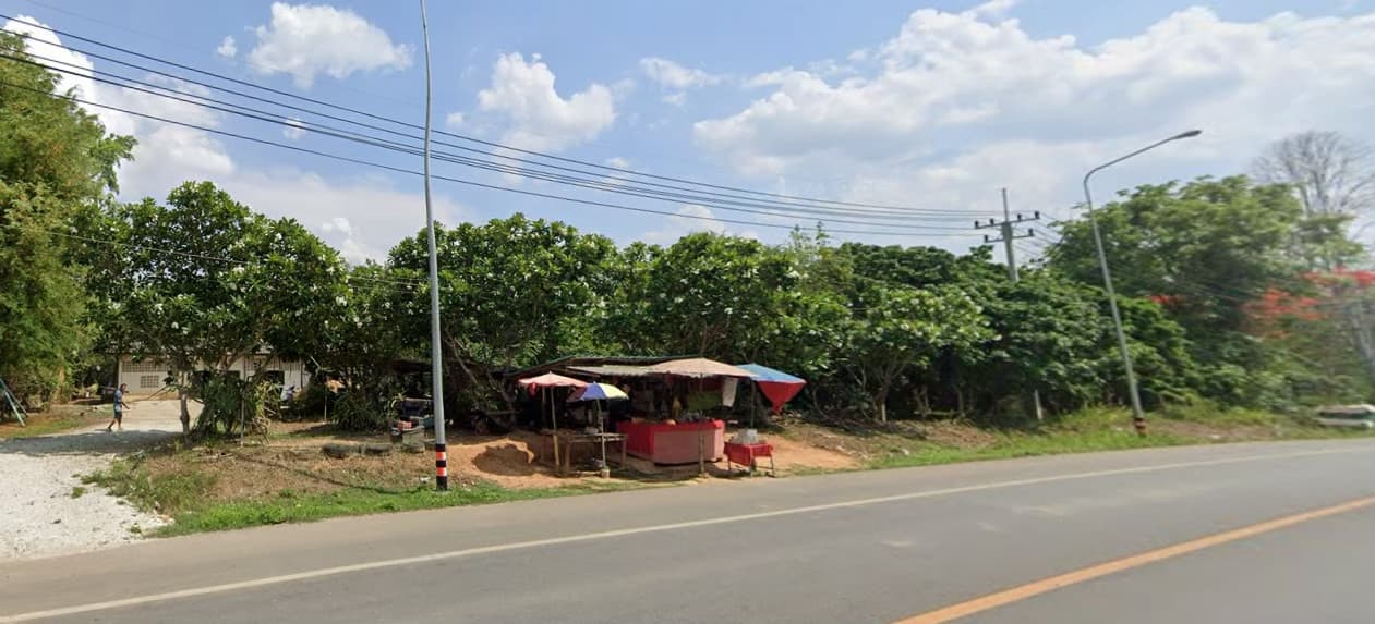 🏡ขายที่ดิน แม่แตงเชียงใหม่ ติดถนนหลัก แม่แตง-ปาย พร้อมสวนยางพารา สวนลำใย พื้นที่ 31-3-44 ไร่