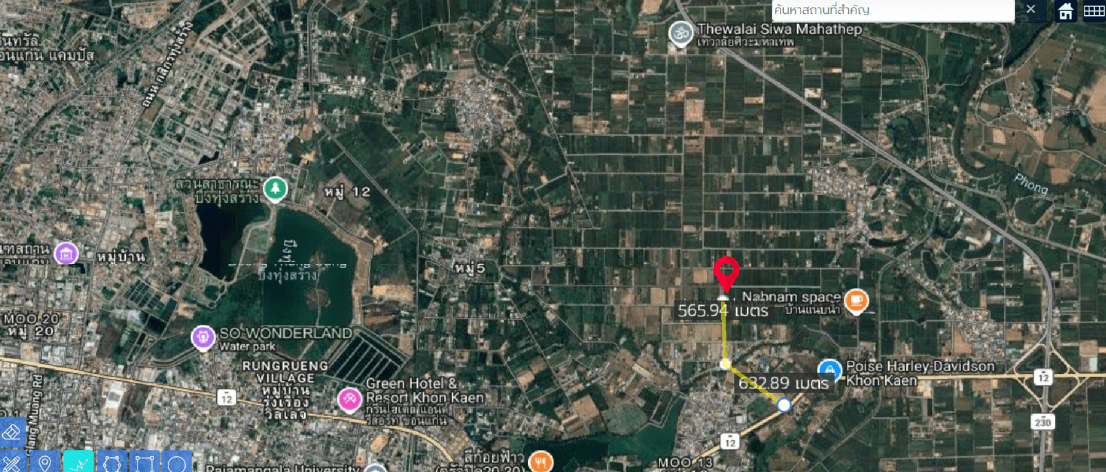ขายที่ดินขอนแก่น ต.พระลับ 6 ไร่ 63.7 ตร.ว. ราคา 3.6 ล้านบาท 6