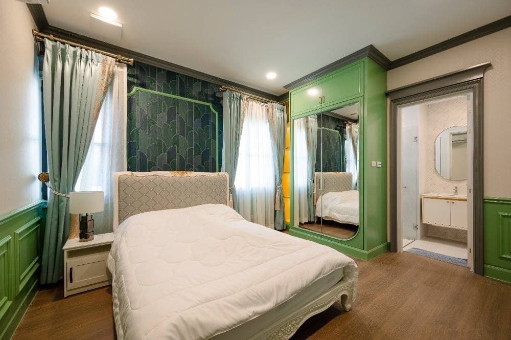 บ้านว่างให้เช่า หมู่บ้าน นันทวัน พระราม 9 - กรุงเทพกรีฑาตัดใหม่